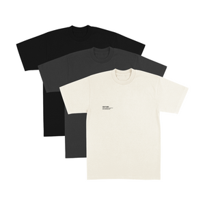 BASICS. 3—PACK TEES