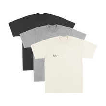 Load image into Gallery viewer, BASICS. 3—PACK TEES
