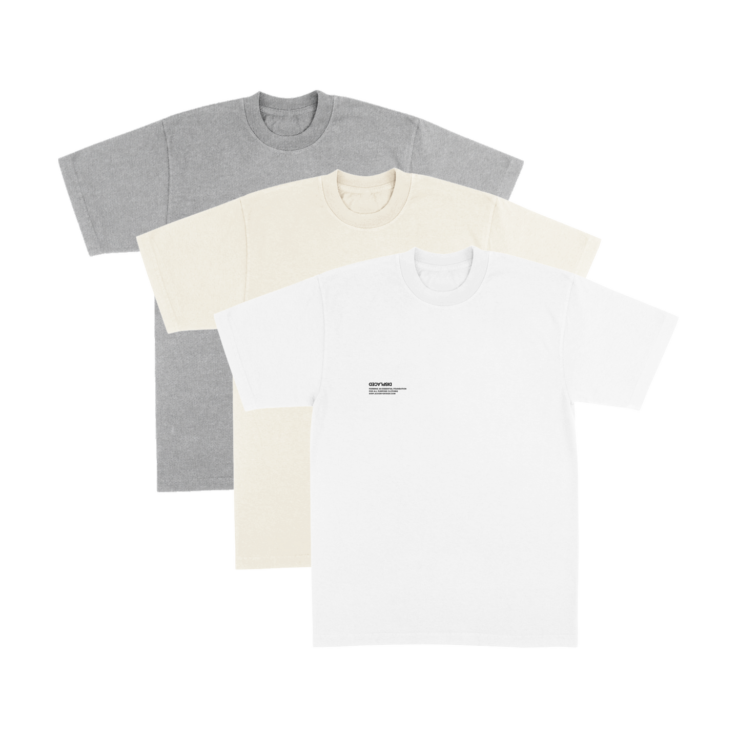 BASICS. 3—PACK TEES